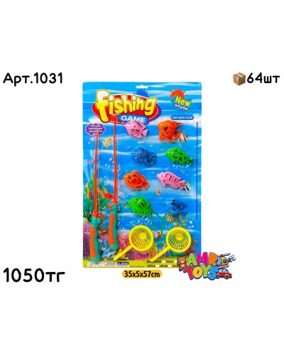 Рыбалка игра 2 удочки 12дет. 1031