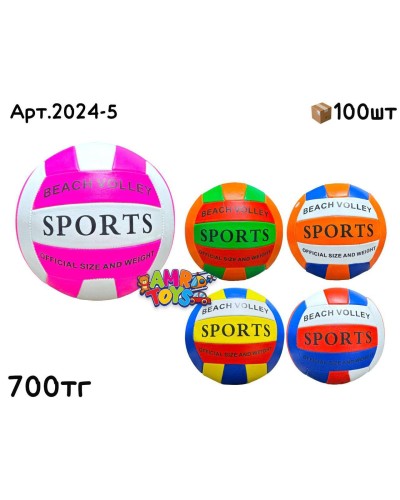 Мяч Волейбольный SPORTS 5цв 2024-5
