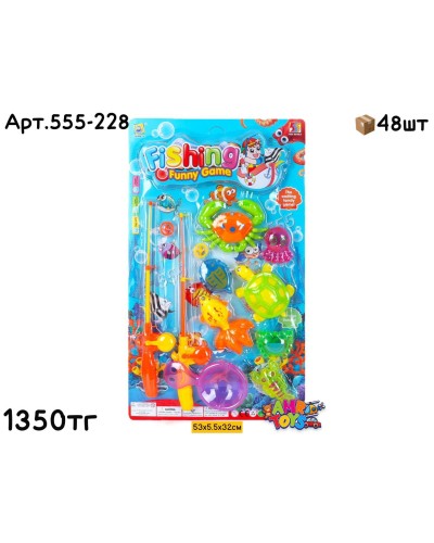 Рыбалка игра две удочки 10дет. 555-228