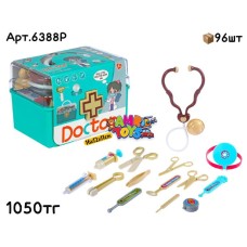 Игровой н-р Доктор Бирюза 16pcs 6388P