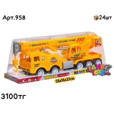 Машина TRUCK SERIES Автокран под калпаком 958