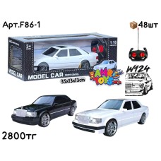 Р/у Маш. MODEL CAR MERCEDES W124 2цв F86-1