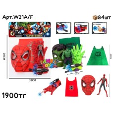 Герои Avengers набор Маска оружие Паук и Халк W21A/F