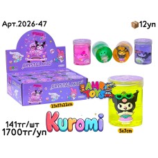 Слайм Лизун KUROMI Баночки из 12шт 2026-47