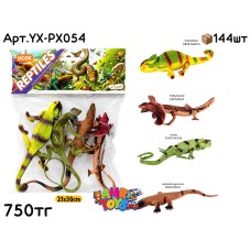 Животные UCOK Рептилий Ящерицы из 4шт YX-PX054