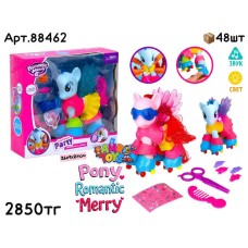 Пони Romantic Merry Party на коньках 2цв 88462