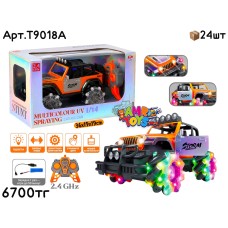 Р/У Маш. JEEP CRAWLER STORM Пикап Оранжевый T9018A
