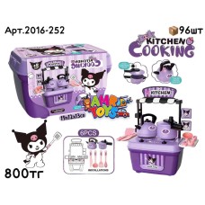 Игровой н-р Чемоданчик Посудка KUROMI 2016-252