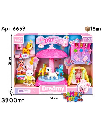 Домик Зайки BAY DREAMY Парк Карусель 6659