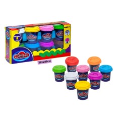 Пластилин COLOUR DOUGH из 8шт 9203