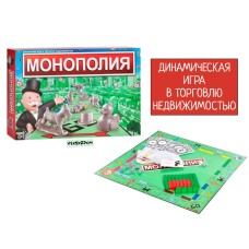 Игра Монополия ТОРГОВЛЯ НЕДВИЖИМОСТЬЮ SC803E