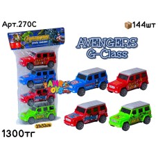 Машинки в Пакете AVENGERS из 4шт 270C