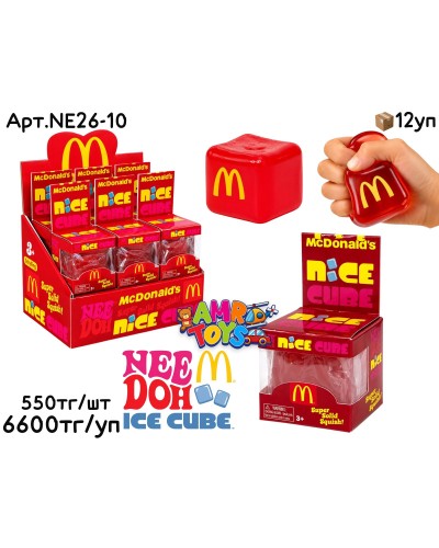 Антистресс NEEDOH McDonald Кубик Льда из 12шт (УП) NE26-10