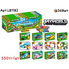 Конструктор MY WORLD Трасса 8в1 из 8шт LB1182