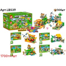 Конструктор MY WORLD Парк 4в1 из 4шт LB539