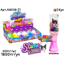 Слайм Лизун KUROMI из 6шт A8038-21