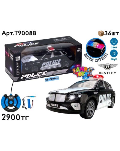 Р/У маш. POLICE SPEED Bentley Bentayga T9008B