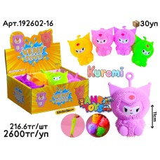 Антистресс Vent Toys Kuromi резиновая 192602-16