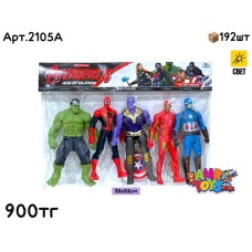 Avengers в наборе из 5шт 2105A