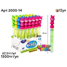 Мыльные Пузыри Палочки 25cm КУРОМИ из 24шт 3000-14