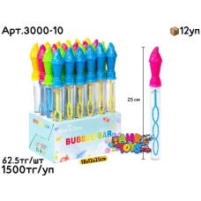 Мыльные Пузыри Палочки 25cm РОЖОК из 24шт (УП) 3000-10