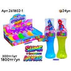 Слайм Лизун Avengers игрушка из 6шт 261802-1