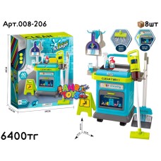 Игровой н-р Уборки CLEAN TROLLEY 40pcs с тележкой 008-206
