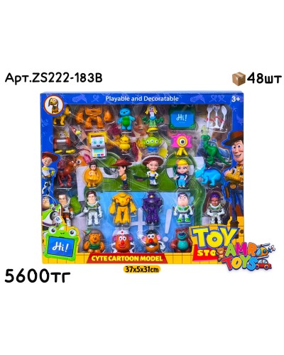 Фигурки TOY STORY 5 История Игрушек ZS222-183B
