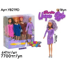 Кукла Барби UNIQUE STYLE с дредами из 12шт YB219D