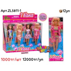 Кукла Барби IKANA Summer в купальниках из 12шт ZL5811-1