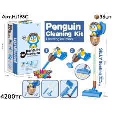 Игровой н-р Пылесос PENGUIN 2в1 HJ198C