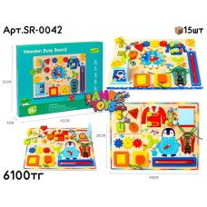 Дерево Бизиборд Пингвин и Ракета 2 вида SR-0042(2305-71/72)