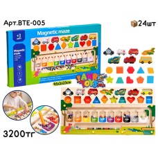Дерево Магнитная Доска Сортер BTE-005(2305-7)