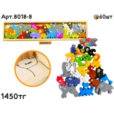 Дерево Пазл Животных с алфавитом 8018-8