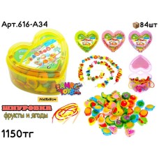 Дерево Шнуровка в Сердечке Фрукты и Ягоды 616-A34