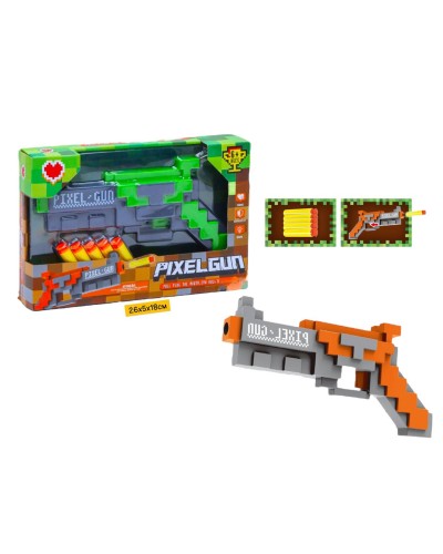 Оружие Бластер PixelGun 2 цв 828-1
