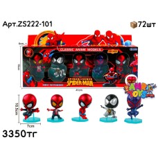 Герои SPIDER MAN Anime Model из 5шт ZS222-101