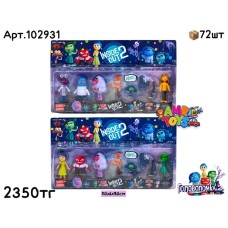 Фигурки INSIDE OUT Головоломка 2 на картоне из 7шт 2 вида 102931