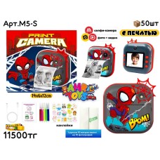 Фотокамера PRINT Печатная SPIDER MAN M5-S