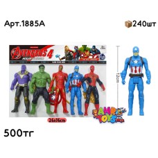 Герои Avengers 4 из 5шт в пакете 1885A