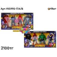 Герои AVENGERS TITAN HERO из 4шт 2 вида YK5990-17AB