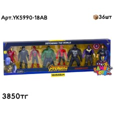 Герои AVENGERS TITAN HERO из 8шт YK5990-18AB