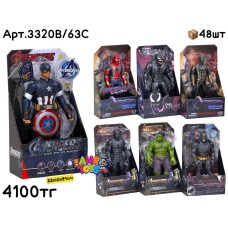 Герои AVENGERS ULTRA 7 видов 3320B/63C
