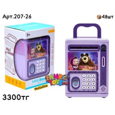 Игра Сейф MINI BANK Маша и Медведь 207-26