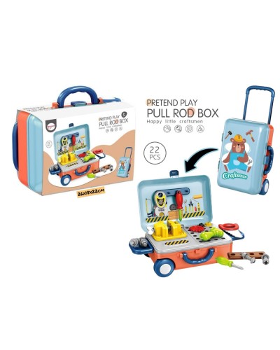 Игровой н-р Чемоданчик ИНСТРУМЕНТЫ 22pcs 678-119A