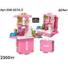 Игровой н-р маленький Докторский Чемоданчик Кошки 008-307A-2