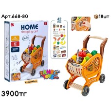 Игровой н-р Продуктовая Тележка 668-80