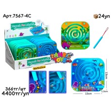 Игровой Планшет Лабиринт Магнитный из 12шт 7567-4C