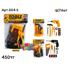 Инструмент н-р POWER TOOLS с дрелью 004-5