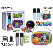 Караоке Колонка Космос 2 вида K9-S